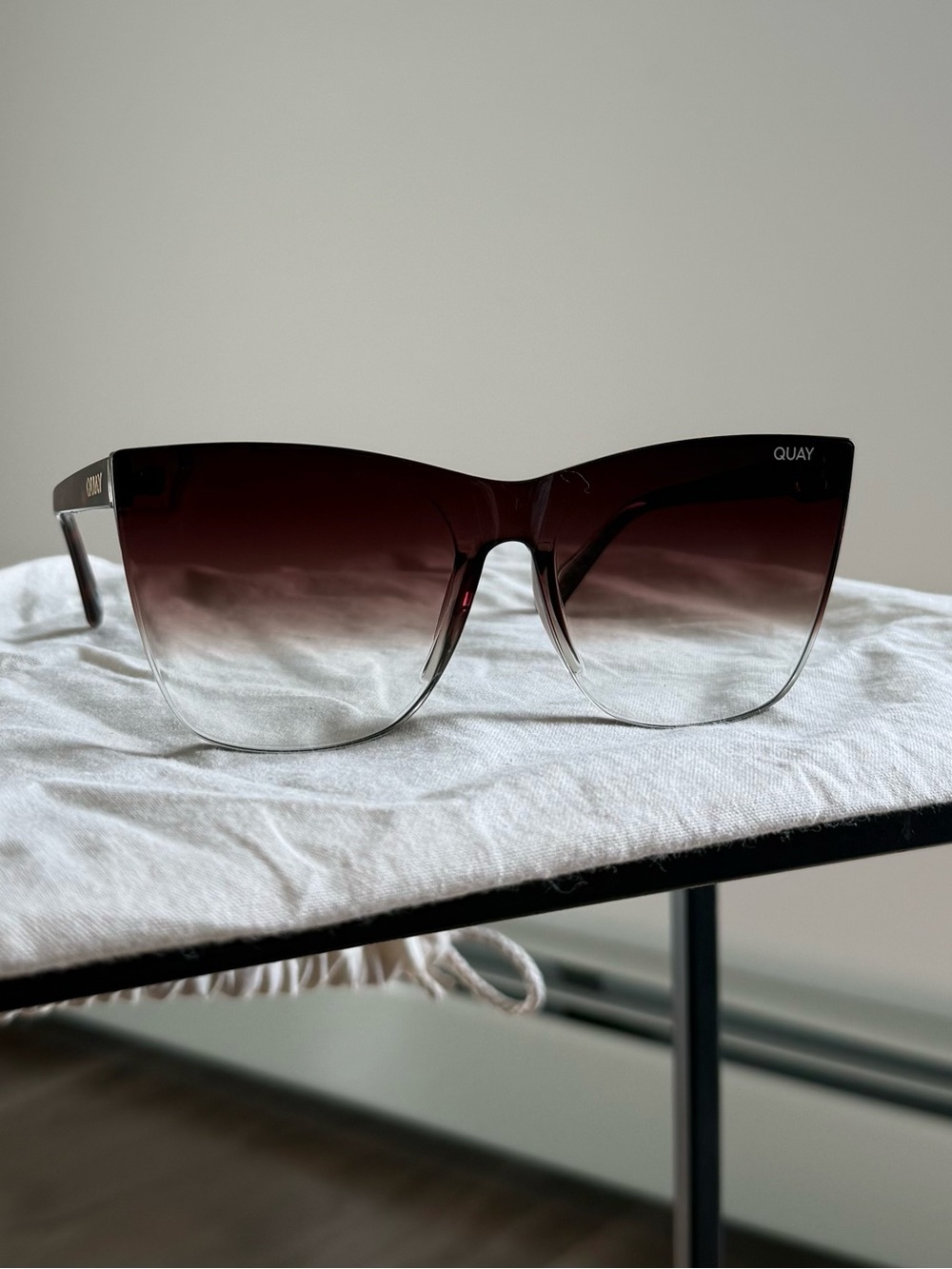 Quay Eyewear Gradient Cat-Eye Sunglasses